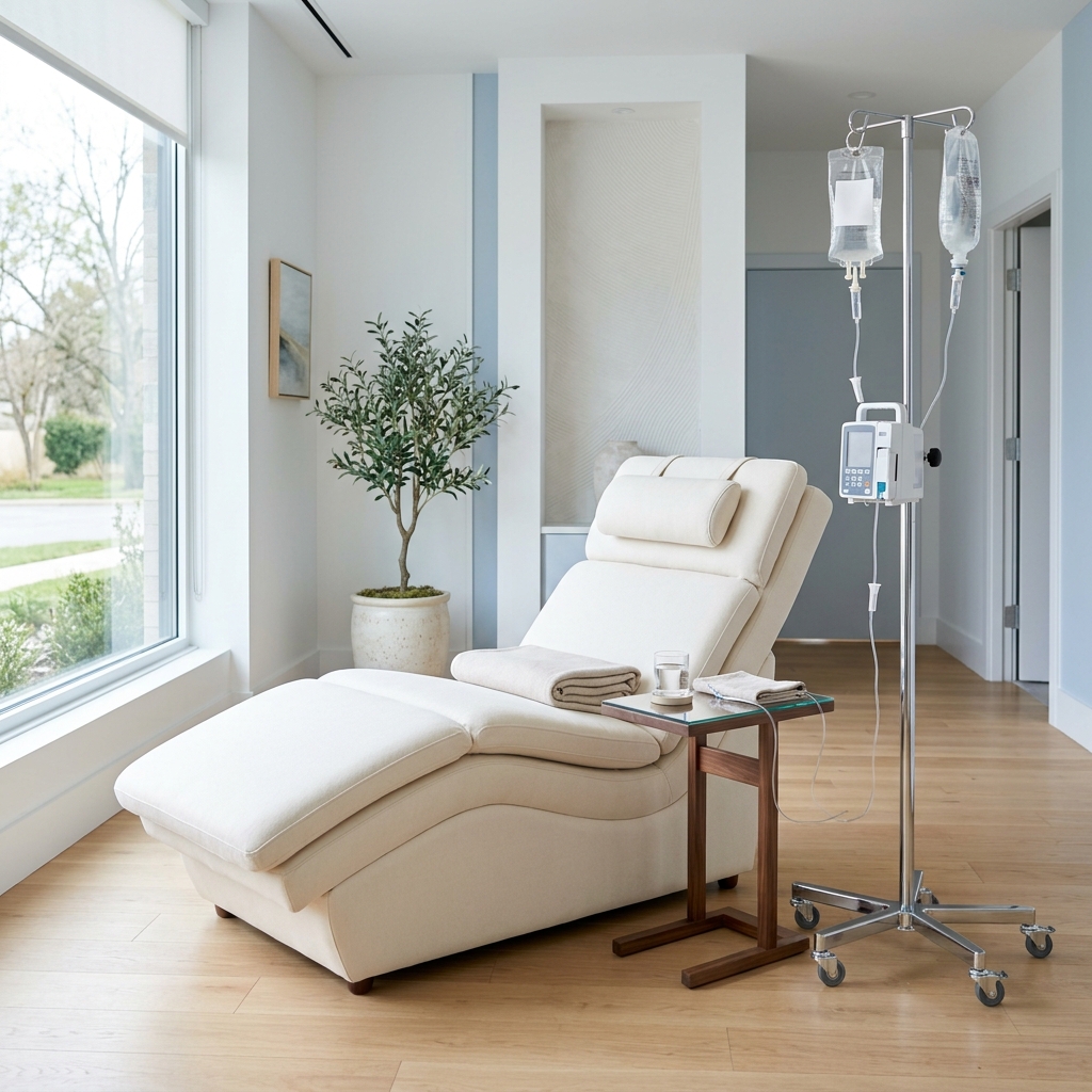 NAD+ IV Therapy session